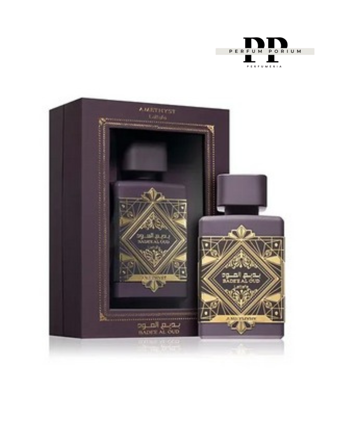 110111 Perfume LATAFFA AMATYST ESTUCHE DE LUJO