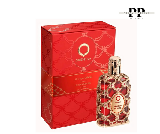 110081 PERFUME AMBER ROUGE DE ORIENTICA ESTUCHE